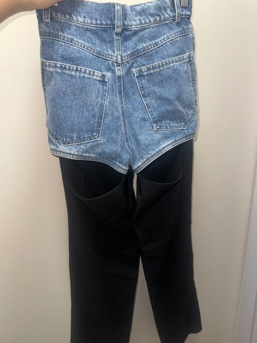 Панталон с дънков ефект