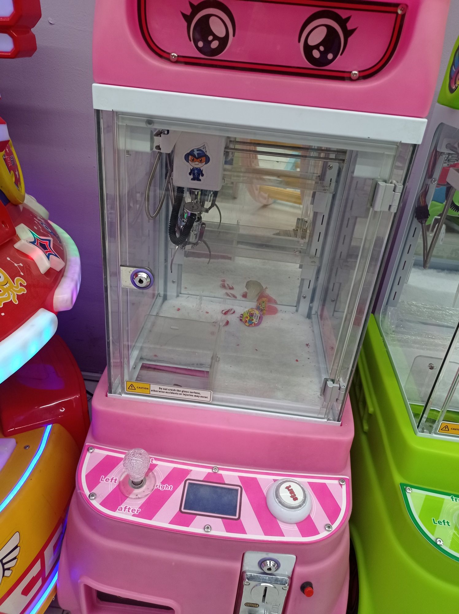 Mini kran mashinasi Кран мини веселые аттракционы