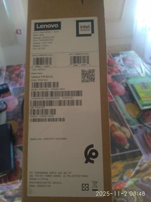 Noutbuk Lenovo sotiladi holati yangi