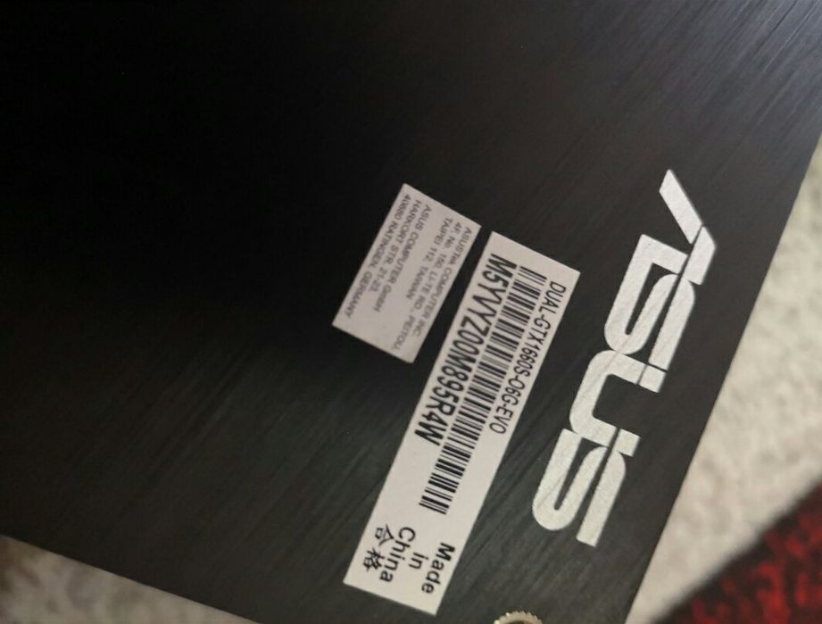 Placa video Asus GeForce GTX 1660 super Evo O6G 6Gb GDDR6 192 Bit