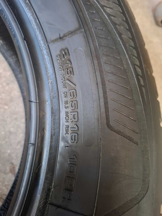 2 Всесезонни гуми Goodyear 215/65/16 ДОТ23 (безплатно поставяне)
