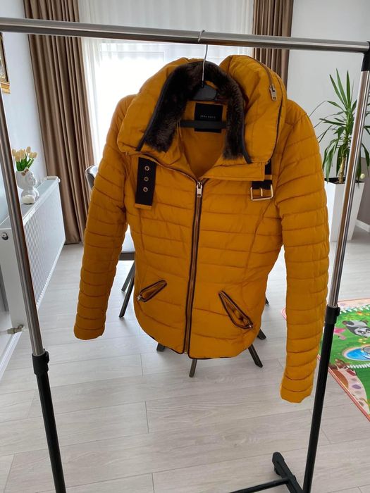 Geaca dama Zara xs muștar