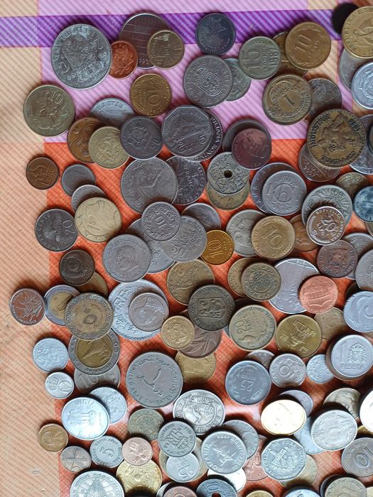 Мега лот монети 1030 бр.