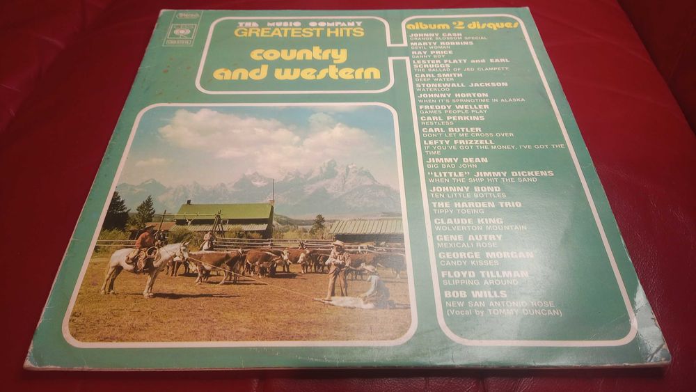 Дългосвирещи плочи Jim Reever – двоен, сборен двоен, Yvonne Carre