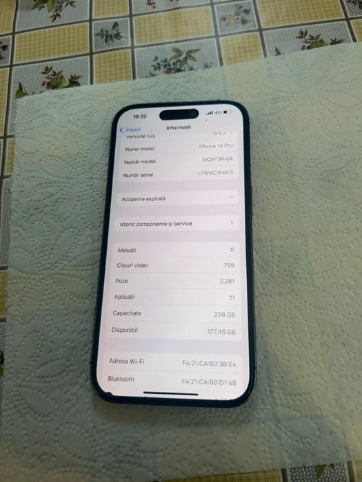 Iphone 14 pro ,256GB