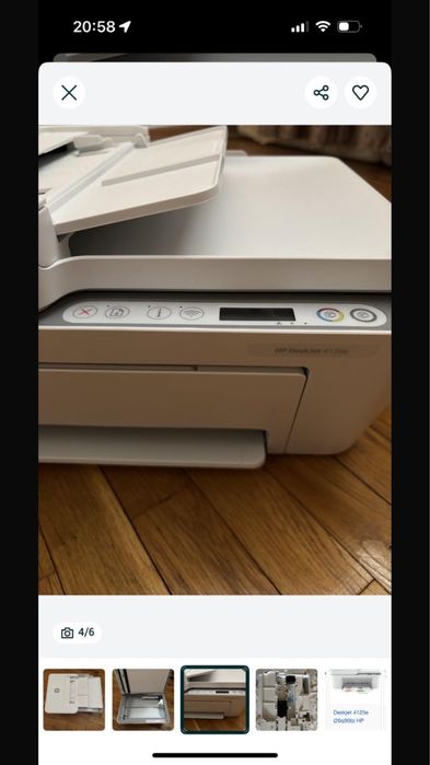 Imprimanta HP Deskjet 4120 E