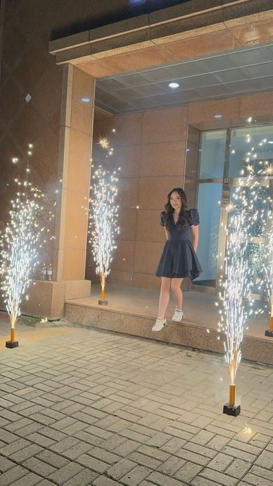 Холодный фонтан Астана 24/7 Салюты