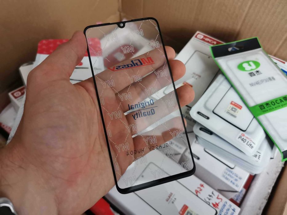 Sticla ecran spart + adeziv Samsung iphone Oppo Huawei Pixel ipad