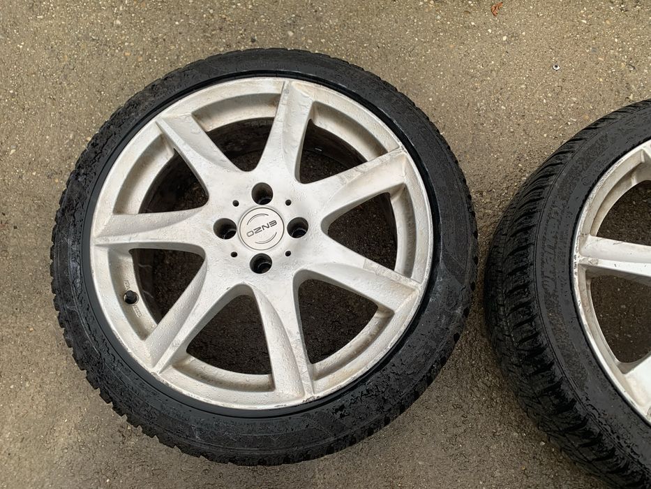 Jante ENZO R17 PDC 4x100 cu anvelope iarna 205.45.17