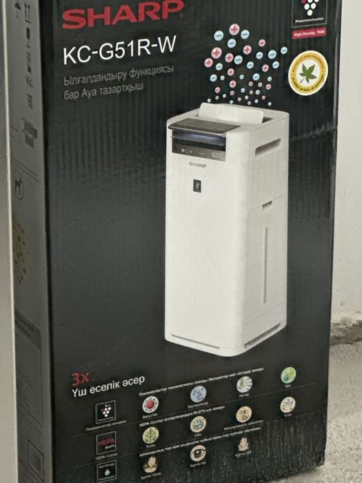 Sharp kc-g51r-w увлажнитель очиститель йонизатор воздуха