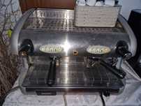 Espressor cafea profesional din inox, 2 brate