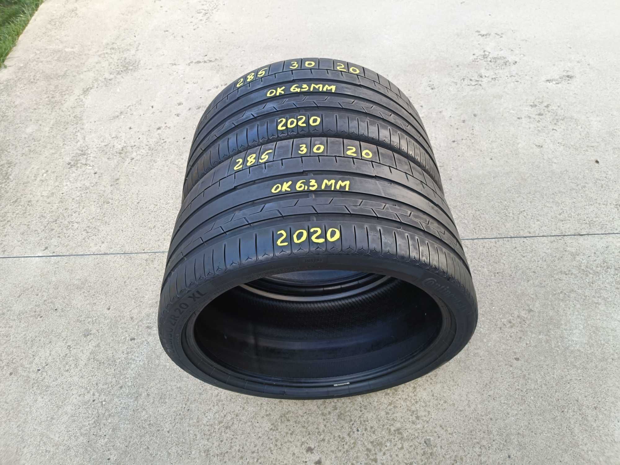 Doua anvelope de vara 285 30 20 continental sportcontact 6