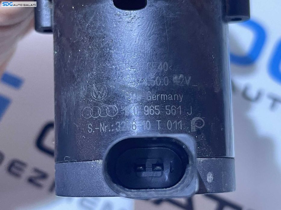 Pompa Secundara Auxiliara Recirculare Apa Volkswagen Passat B6 2.0 TFSI CAWB CCTB CCTA CCZA 2005 - 2010 Cod 1K0965561J [D0418]