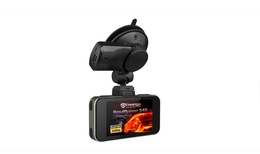 Camera auto DVR Prestigio RoadRunner 545 GPS, Full Hd, Black