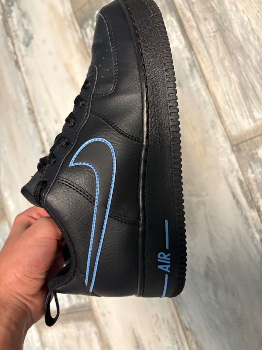 Nike air force one black and blue