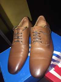 Pantofi piele Zara Massimo Dutti Bigotti