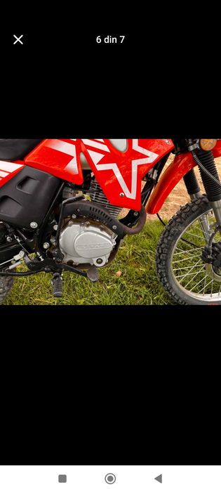 Enduro 125, recent adus din Belgia
