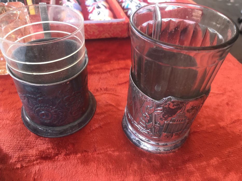 Подстаканник СССР мельхиор советский