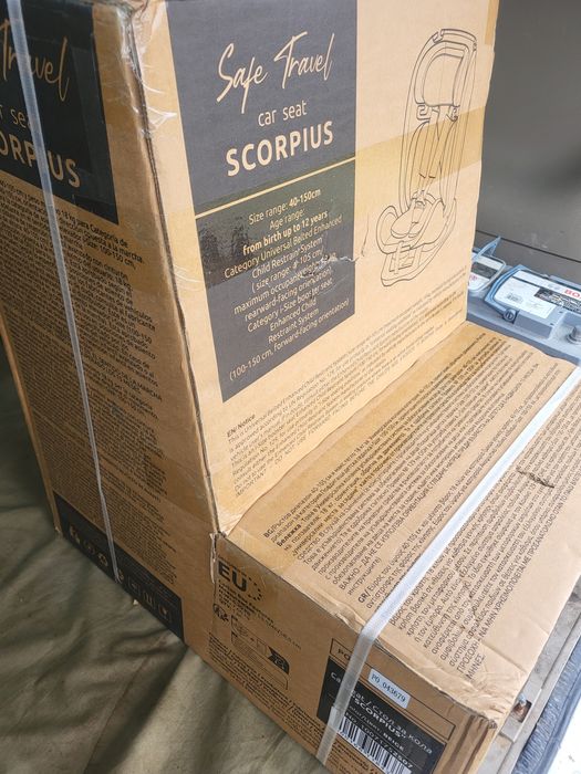 Детско столче за лек автомобил кола , ново в кашон, не е изофикс