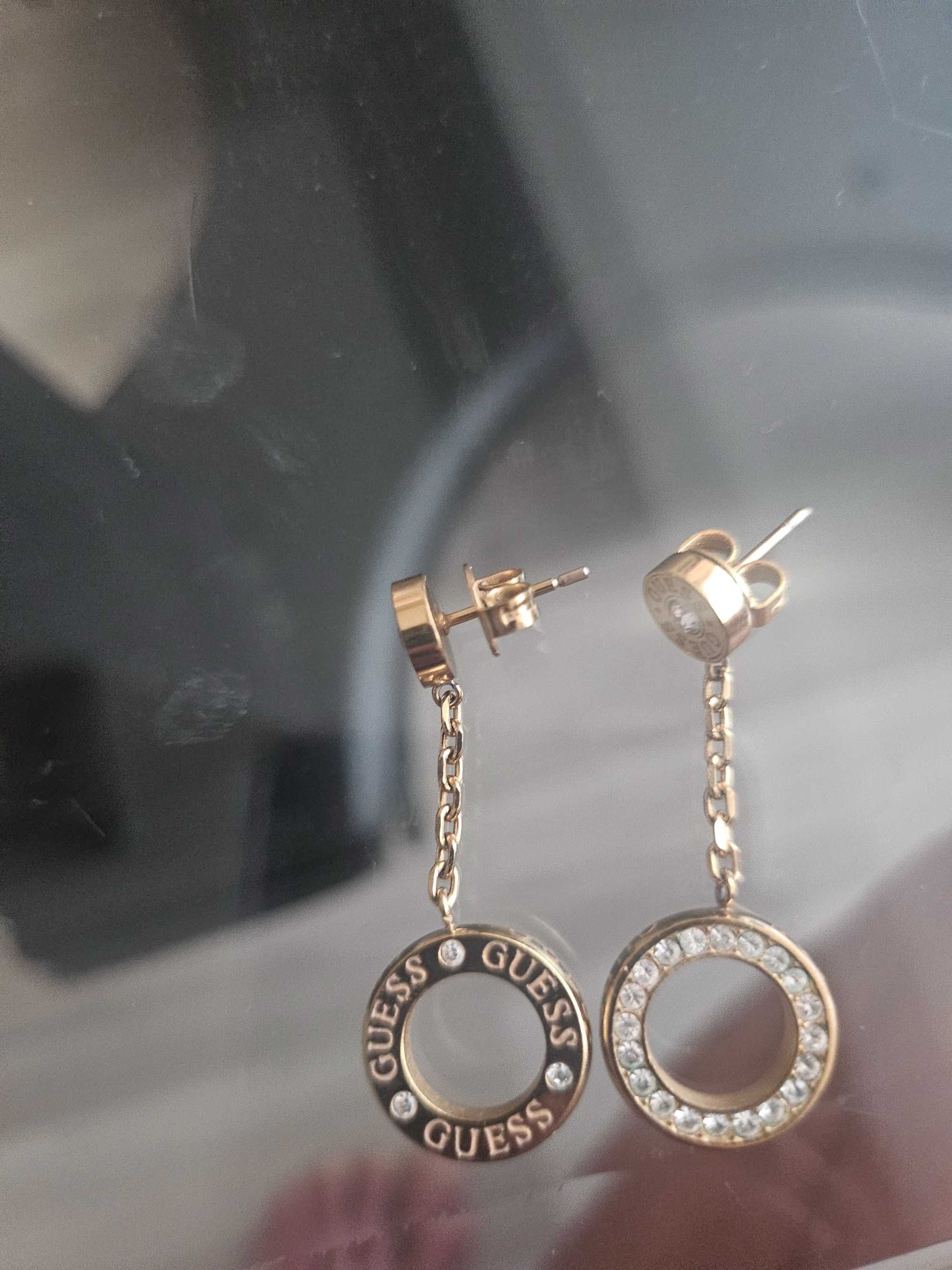 Обеци Guess дамски бижута сваровски