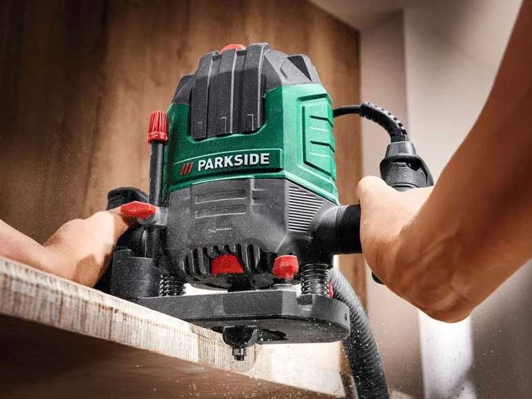 Фреза Parkside POF 1200 D3, 1200 W, дълбочина чисто нова с Гаранция 3г