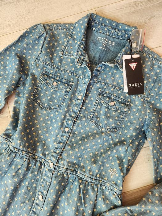 Guess оригинална рокля  10-12 г