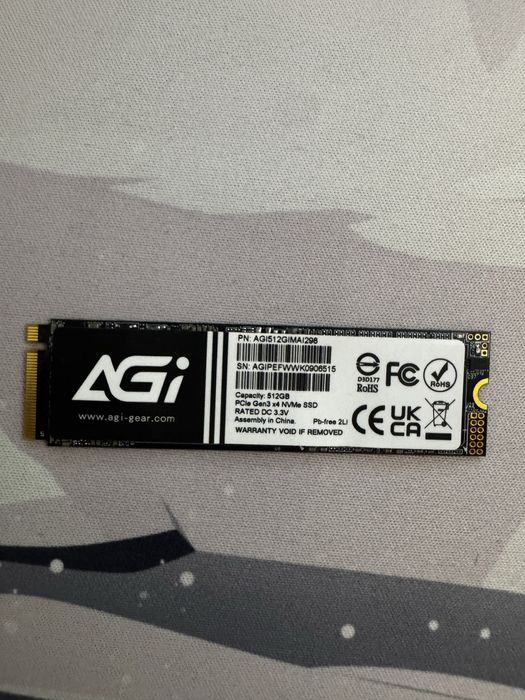 Vand SSD M2 NVME AGI 512gb