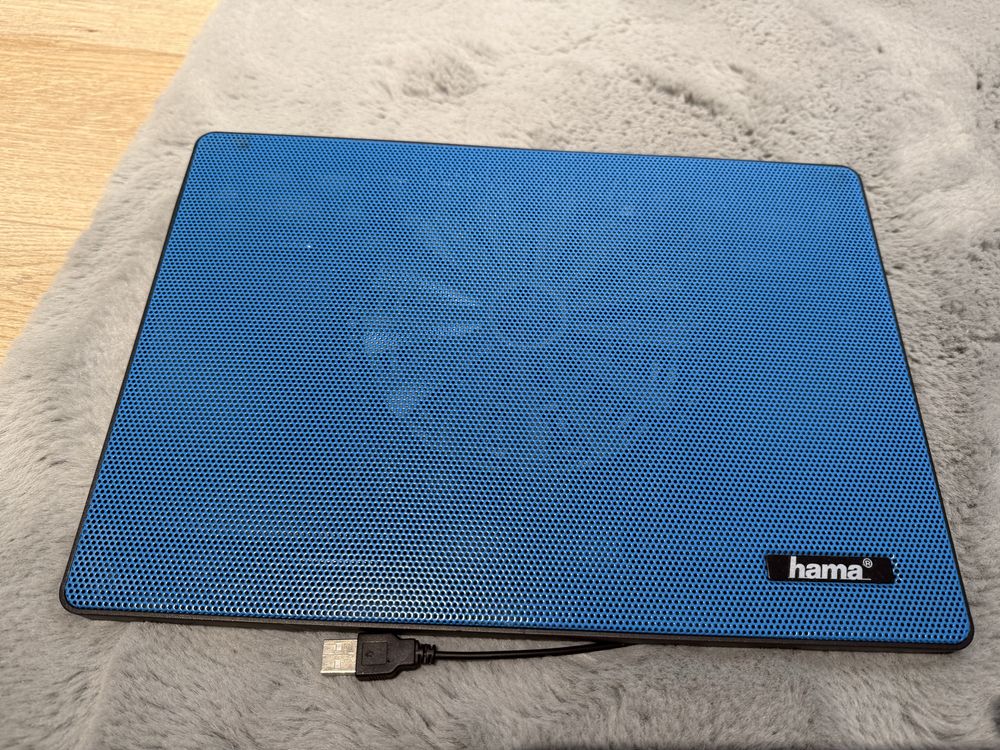 Cooler laptop HAMA Slim albastru