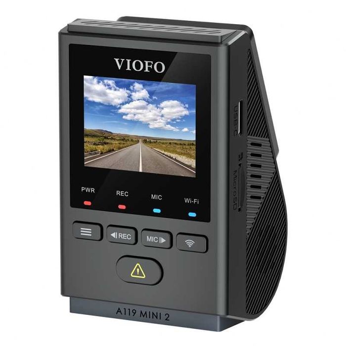 Видеорегистратор VIOFO A119 MINI 2 / ГЛАСОВ КОНТРОЛ/ 2K, 60FPS, GPS