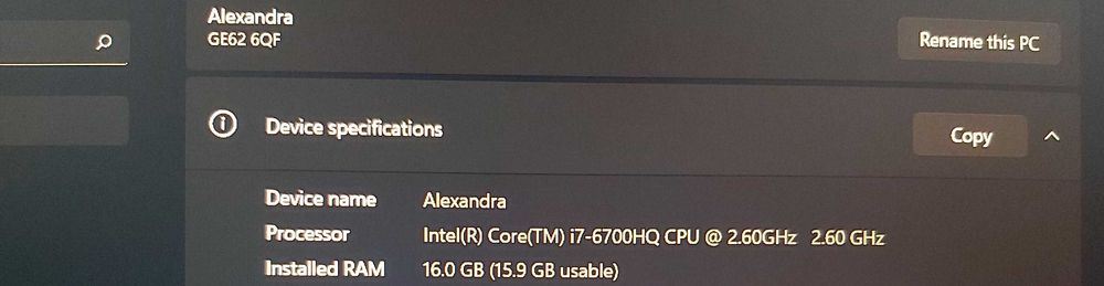 Laptop Gaming Display Ips Ssd Intel I7