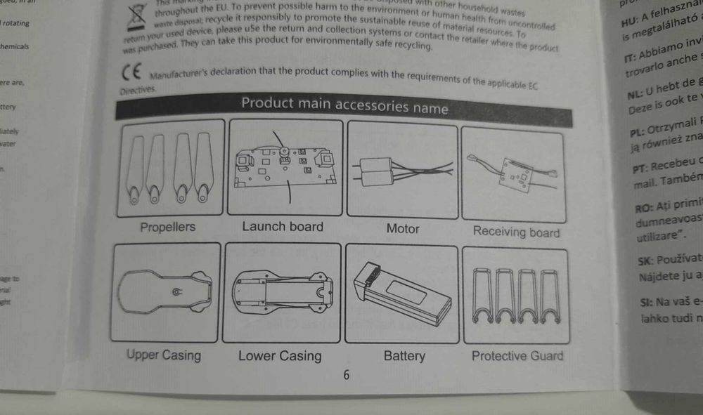 Мини дрон SKYPRO с HD камера