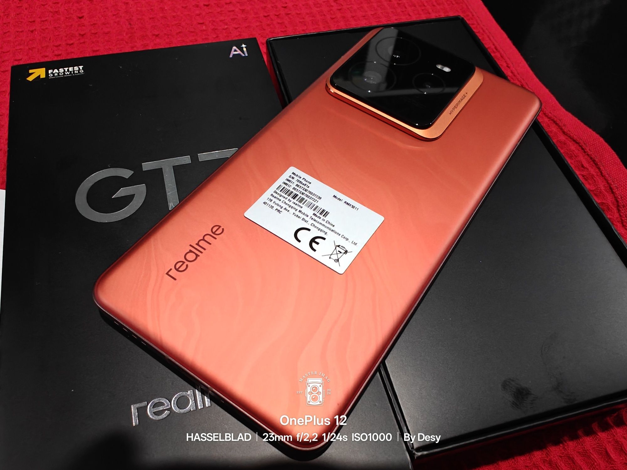 Realme GT 7 PRO 5G Mars Orange 512GB 24м.Гаранция от Технополис 6500mA