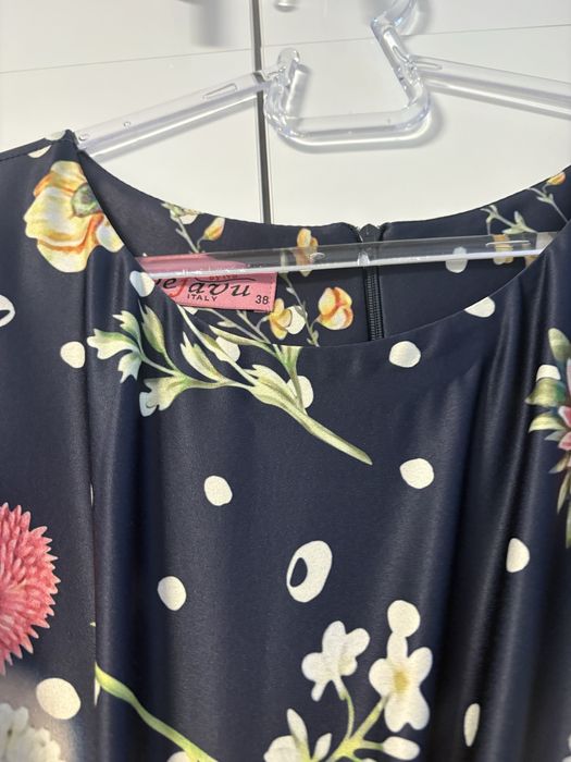 Rochie de ocazie de zi multicolora