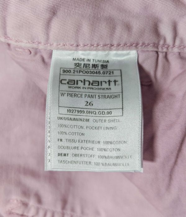 Carhartt Relaxed Fit дамски бледо розови панталони / Дънки размер 26