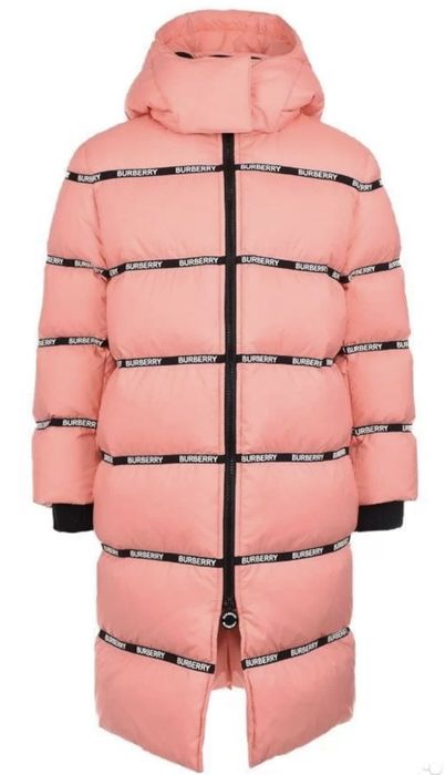 Пуховик пальто на девочку Burberry