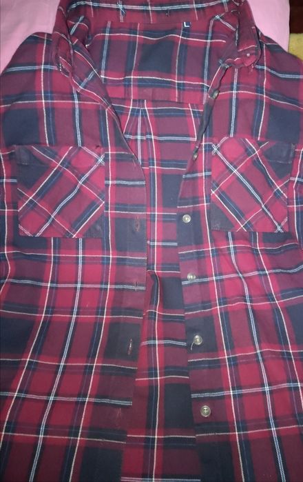 Это  женская  фланелевая рубашка