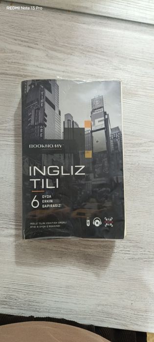 Booknomy kitobi ishlatilmagan sovgʻa qilishgan menga