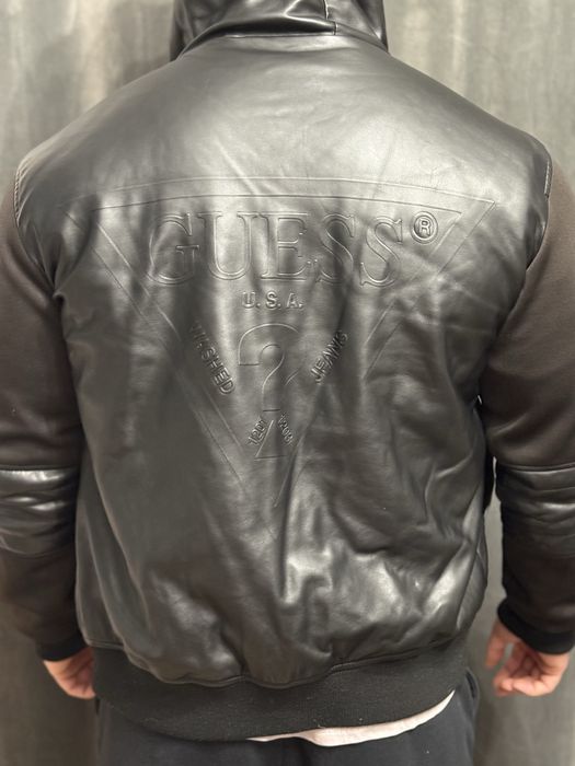 Мъжко кожено яке Guess