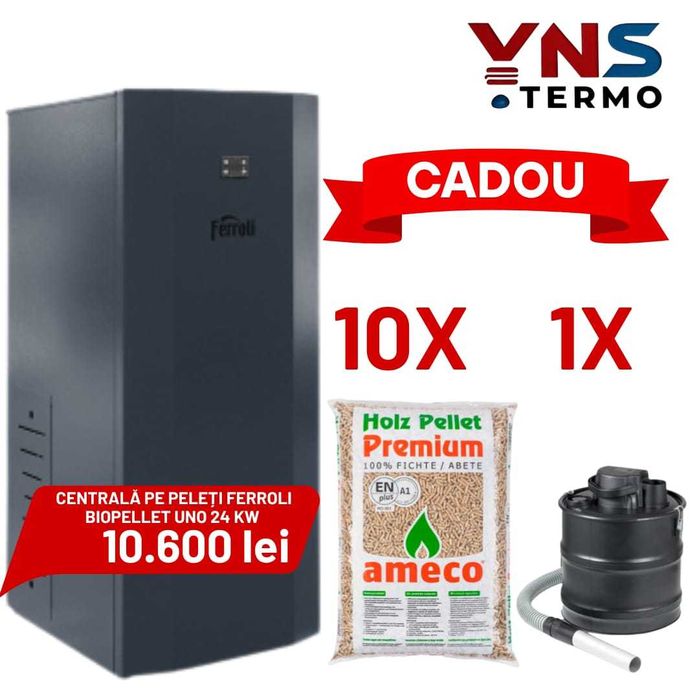 Centrala peleti Biopellet UNO 24 kw