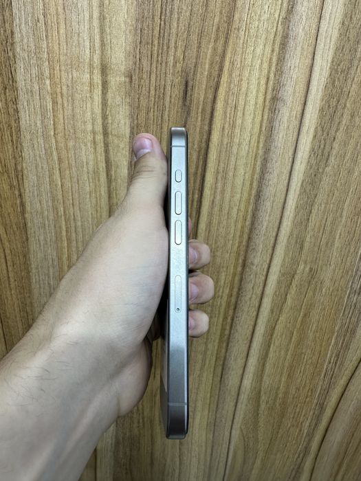 iphone 15 pro natural 128 gb 91% korobka bor