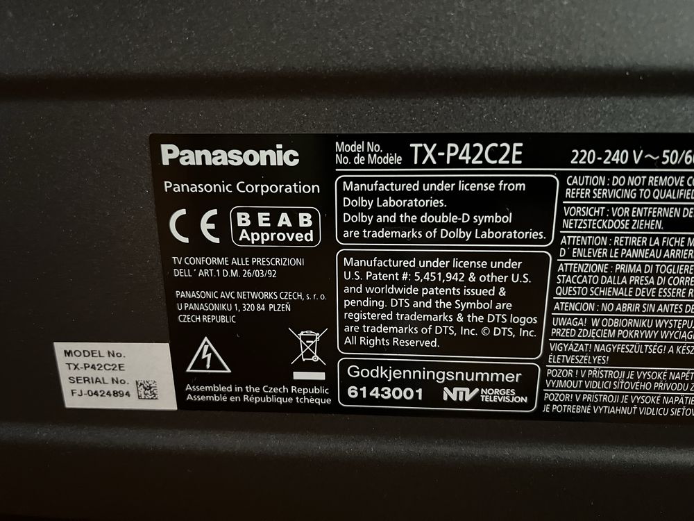 Телевизор Panasonic 42 инча