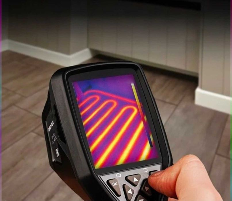 Тепловизор в аренду. Теплый пол, теплопотери, вентиляция