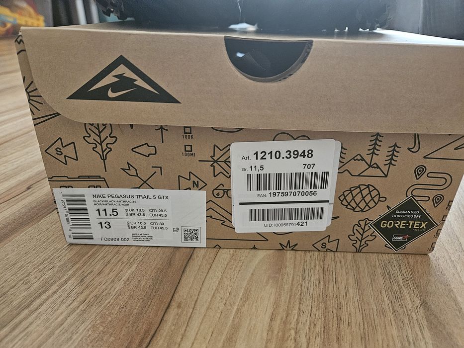Nike pegasus trail 5 GORE-TEX
