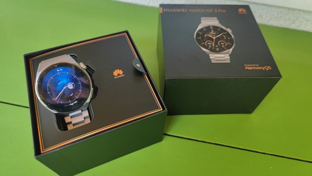 Часовник Smartwatch Huawei Watch GT3 PRO, 46.6 мм, Titanium Strap, Lig
