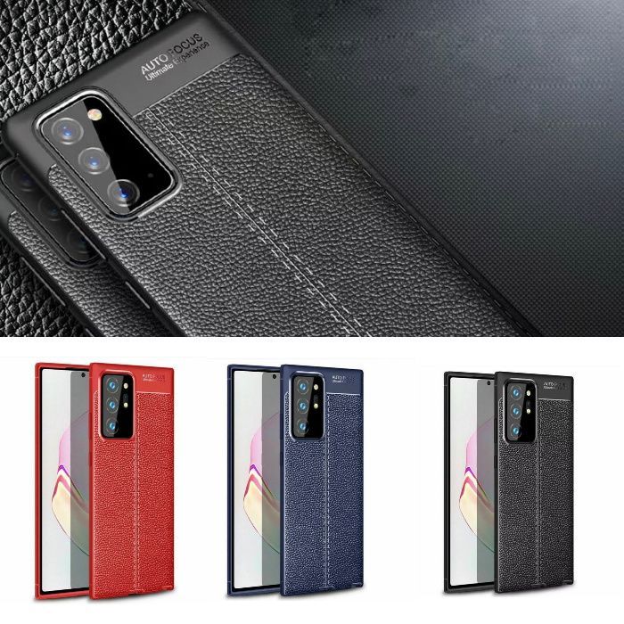 Husa Antisoc model PIELE pt Samsung Galaxy Note 20 Ultra