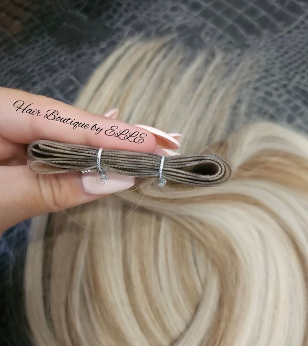 100% Естествена славянска коса + ПОДАРЪК