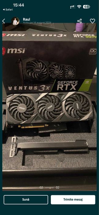 Nvidia Rtx 3070 ventus 3x