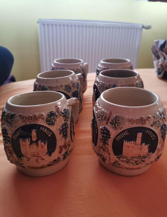 Căni nemțești/tradiționale pentru ceai/cafea durabile noi