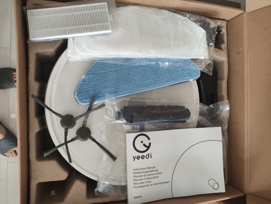 Робот пылесос Yeedi K650
