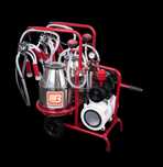 Aparat de muls vaci, 2 posturi, 2 bidoane 30l inox, pahare inox NOU